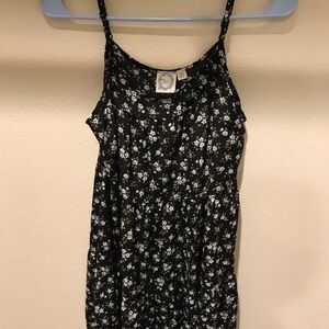 Black Spaghetti Dress